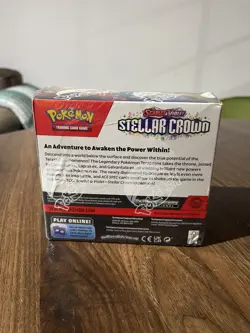 Pokemon Stellar Crown Booster Box New Sealed - 36 Packs - Image 2