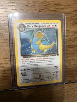 Pokemon TCG Dark Dragonite Holo Rare - Team Rocket 5/82 - WOTC - LP - Image 2