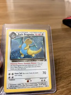 Pokemon TCG Dark Dragonite Holo Rare - Team Rocket 5/82 - WOTC - LP - Image 3