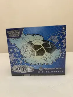 Pokemon TCG Scarlet & Violet Stellar Crown Pokemon Center ETB Elite Trainer Box - Image 1