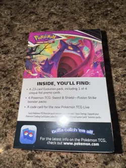 Pokemon TCG New/Sealed Fusion Strike Build and Battle Box Factory Sealed - Image 4