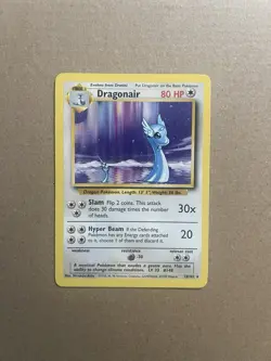 Dragonair 18/102 Non Holo Rare Base Set Unlimited 1999 WOTC Pokemon Card NM MINT - Image 1