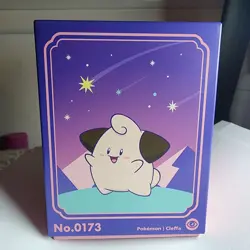 Pokemon Chinese Exc Cleffa Deck Tin w/ SEALED Promo + Card Dividers - Image 1