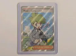 2025 Japanese Wally’s Compassion 176/132 SR MEGW Full Art Supporter Pokemon Card - Image 2
