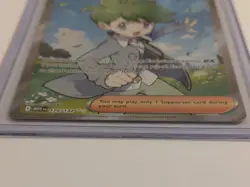 2025 Japanese Wally’s Compassion 176/132 SR MEGW Full Art Supporter Pokemon Card - Image 3