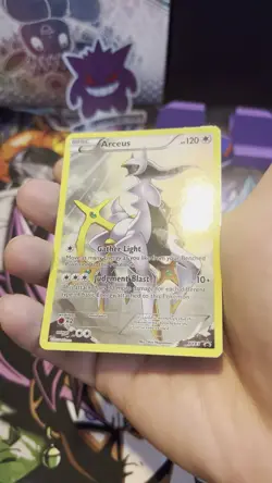 Arceus XY83 Full Art Holo Ultra Rare Pokemon Card Black Star Promo 2015 MP! - Image 2