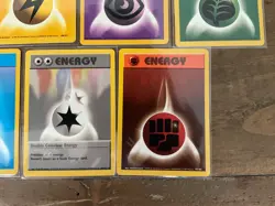 Pokemon Energy card 96/102 97/102 98/102 99/102 100/102 101/102 102/102 Base Set - Image 4