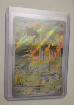Pokemon TCG Litten 167/162 Temporal Forces Special Illustration 2024 M/NM Card - Image 3
