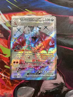Pokemon TCG Charizard EX Scarlet & Violet Paldean Fates Promo Card #74 - NM - Image 1