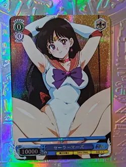 Card Goddess Anime Sailor Moon Mercury Mars Jupiter Venus Sexy Holo Oil - Image 1