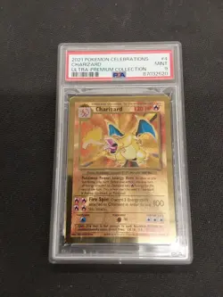 Charizard (Celebrations Metal Card) 004/102 Miscellaneous Cards & Promo PSA 9 - Image 1