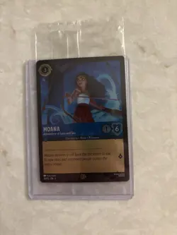 Moana - Adventurer of Land and Sea 26 Disney Lorcana Promo Cards Cold Foil - Image 1