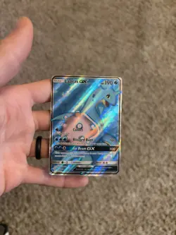 Lapras GX 139/149 - Sun & Moon - Full Art Holo Pokemon TCG Card - NM - Image 1