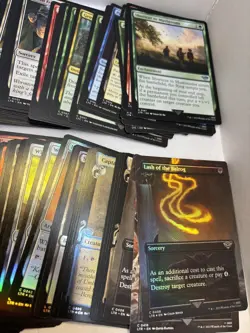 MTG Magic the Gathering LOTR Lord of the Rings & Commander Lot of 175 Cards - Image 5