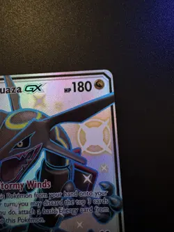 Rayquaza GX 177a/168 Alternate Art Promo Holo Card NM Condition - Image 2