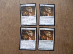 MTG 4 x Gorgon Flail uncommon card Core set 2010 Magic The Gathering - Image 1