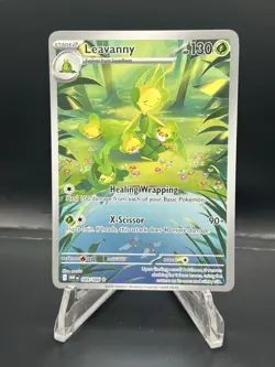 Pokemon TCG Leavanny Card White Flare Illustration Rare NM/M Condition - Image 1