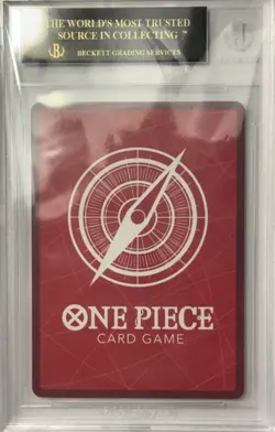 BGS 10 BLACK LABEL One Piece Los Angeles Dodgers Monkey D. Luffy Promo Card - Image 2