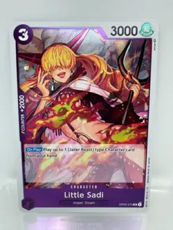 One Piece Card Game: Little Sadi (Foil) - Paramount War (OP02-073) - Image 1
