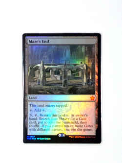 Magic The Gathering: Maze's End Foundations FOIL NM [MTG] - Image 1