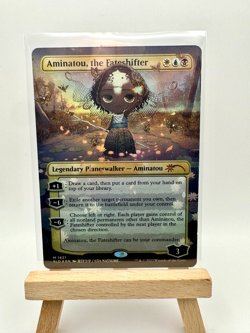 FOIL - Aminatou, the Fateshifter (Rainbow Foil) Secret Lair Drop MTG, NM - Image 1