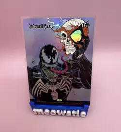 Infernal Grasp - Borderless FOIL Marvel Universe Eternal-Legal Foil Spider-Man - Image 1