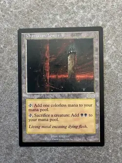 Magic The Gathering MTG Phyrexian Tower - Urza's Saga NM Unplayed - Image 1