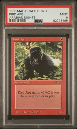 Kird Ape - Arabian Nights - MTG - Mint - PSA 9. More MTG in Store - Image 1