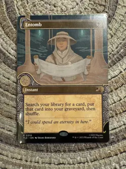 ENTOMB [Showcase] - Promo - TLE Avatar Eternal MTG ATLA #0310 - Image 1