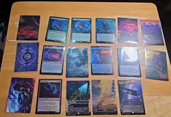 Edge Of Eternities Lot Icetill Explorer X2, Consult The Stars, Warping Wall Foil - Image 1