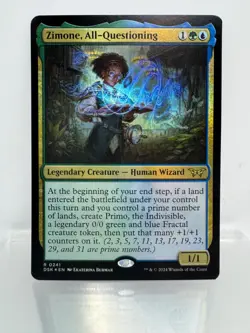 Magic: The Gathering - Zimone, All-Questioning (Foil 0241) - Duskmourn: House of - Image 1