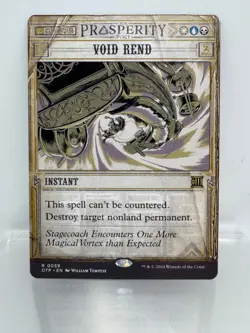 Magic: The Gathering - Void Rend (Showcase Rare 0059) - Outlaws (OTP) - Image 1
