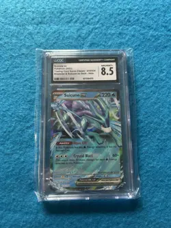 Pokemon - Suicune ex 010/034 - Classic - Card Graded 8.5 CGC Grading - Image 1