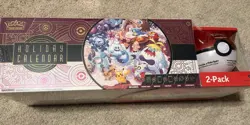 Pokemon 2025 Holiday Calendar Costco Exclusive New Sealed with poke-ball - Image 3