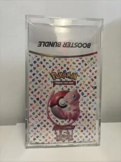Pokemon TCG Scarlet & Violet 151 Booster Bundle Display SEALED w/Acrylic Case - Image 1