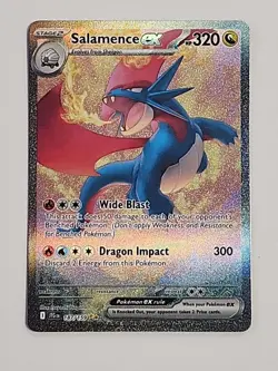 Salamence ex 187/159 SIR Pokemon SV09: Journey Together - Image 1