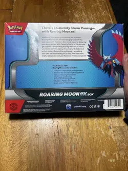 Pokemon TCG Zapdos Ex 151 Collection Box And Roaring Moon Ex Box - Image 4
