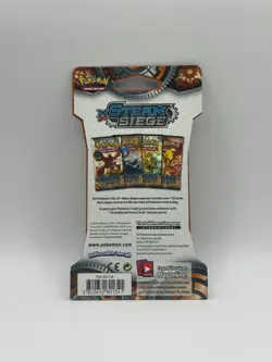 Pokemon TCG XY Steam Siege Sleeved Booster Pack Factory Sealed - Image 2