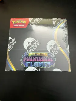 NEW Sealed Pokemon Mega Evolution Phantasmal Flames Booster Display Box 36 Packs - Image 1