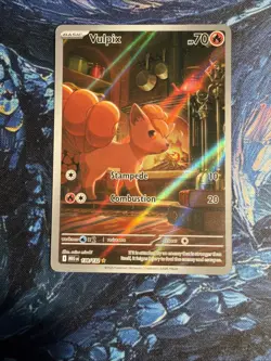 Pokemon TCG Vulpix 138/132 Full Art Mega Evolutions Near Mint - Image 1