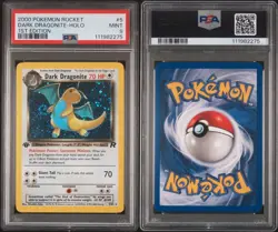 2000 POKEMON ROCKET #5 DARK DRAGONITE-HOLO 1ST EDITION - Image 3