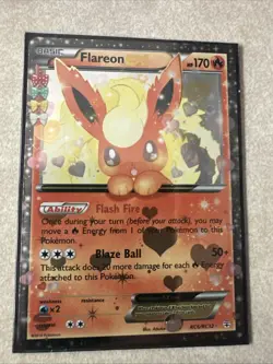 Flareon EX RC6/RC32 Pokemon XY-Generations Radiant Collection Holo *NM* 2016 - Image 1
