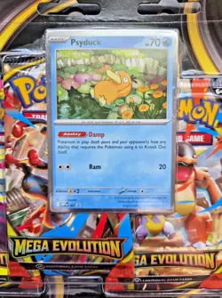 LOT OF 2 Pokemon Mega Evolution 3 Pack Blister Psyduck Golduck Combo Packs S118 - Image 4