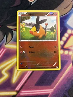 Pokemon - Black and White - Tepig (Reverse Holo) #15/114 LP - Image 1