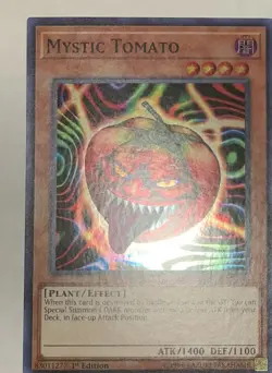 Mystic Tomato DASA-EN046 Super Rare NM 1st Edition Edison Yugioh - Image 1