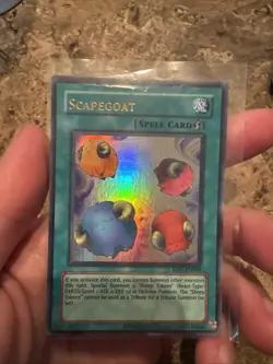 Yugioh Scapegoat SDJ-041 Super Rare 1st Ed MP - Image 1
