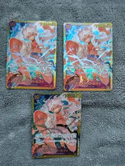 One Piece Card Game OP05-119 Monkey D Luffy Gear 5 SEC Japanese - Image 1