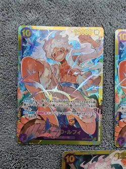 One Piece Card Game OP05-119 Monkey D Luffy Gear 5 SEC Japanese - Image 2