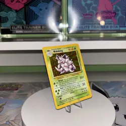 Pokemon TCG Nidoking Base Set Unlimited Holo Rare Card 11/102 WOTC 1999 - Image 2