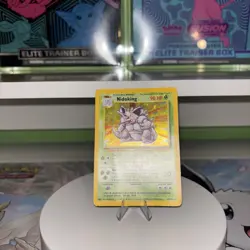 Pokemon TCG Nidoking Base Set Unlimited Holo Rare Card 11/102 WOTC 1999 - Image 3